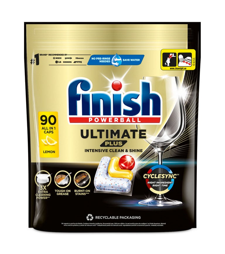 Finish Ultimate Plus all in 1 Lemon od 90 kapsula