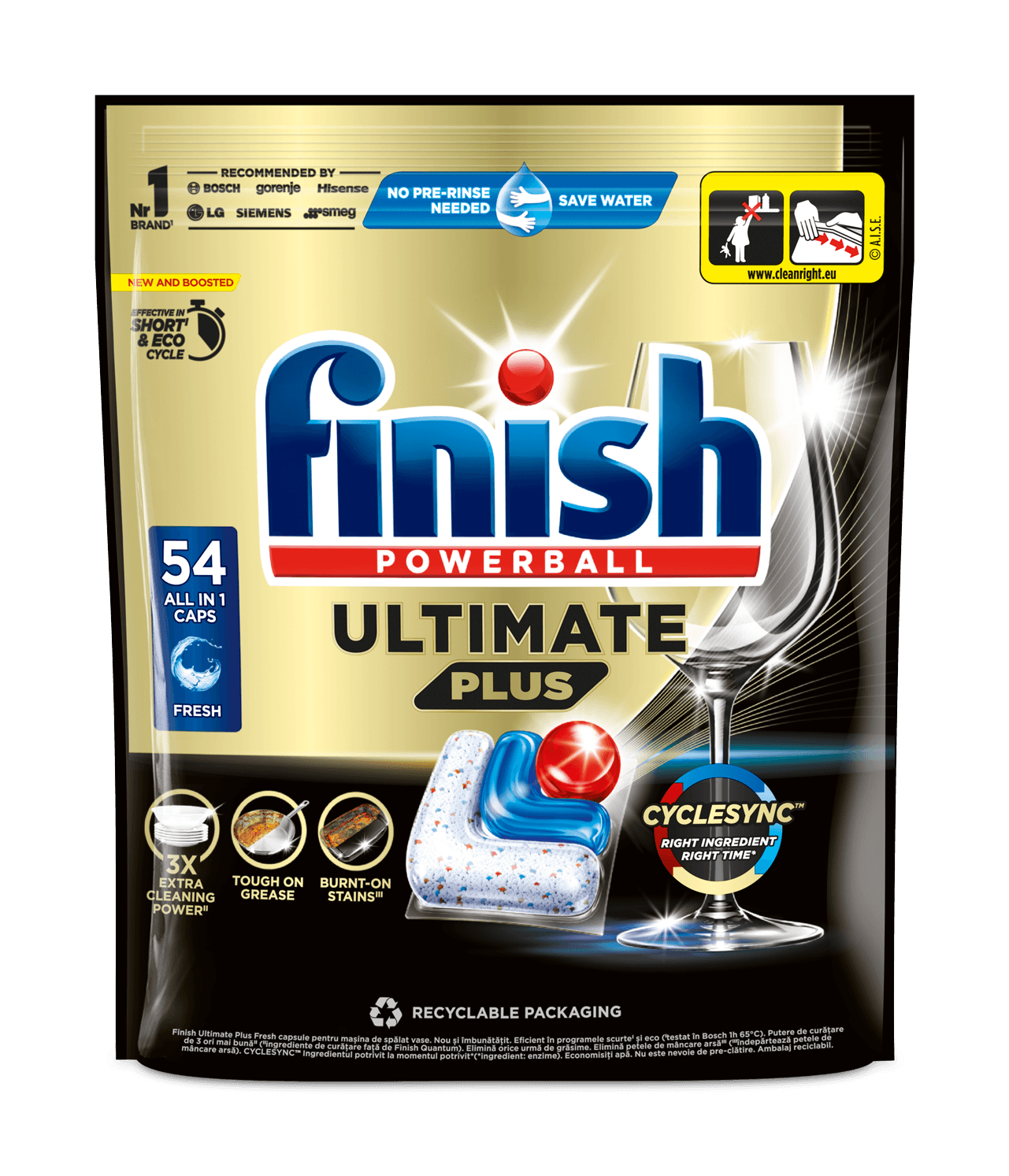 Finish Ultimate Plus all in 1 od 54 kapsula