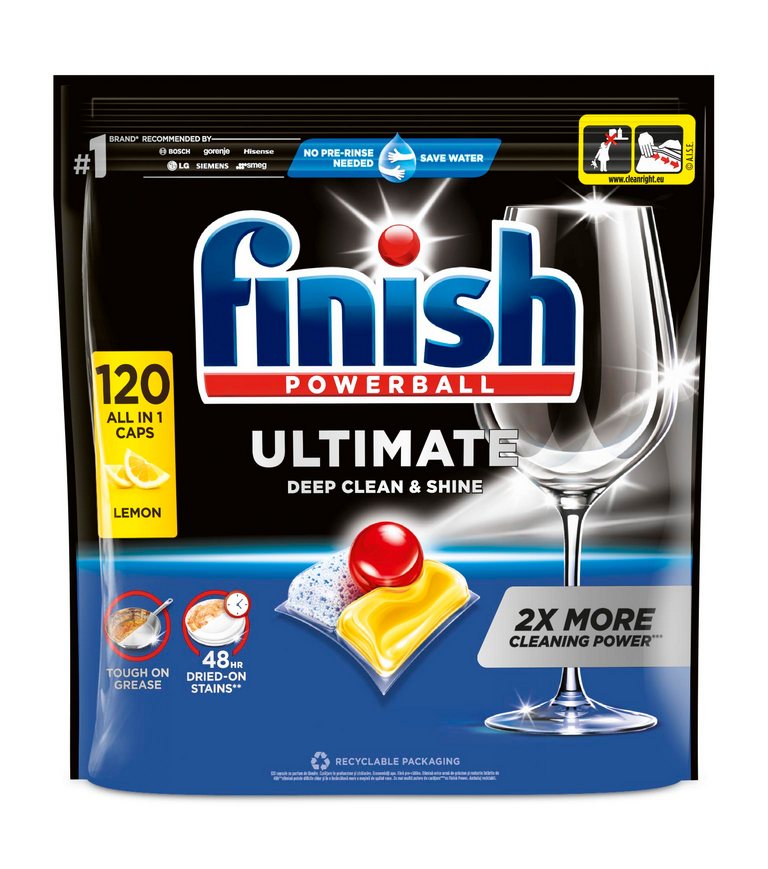 Finish Ultimate all in 1 Lemon od 120 kapsula